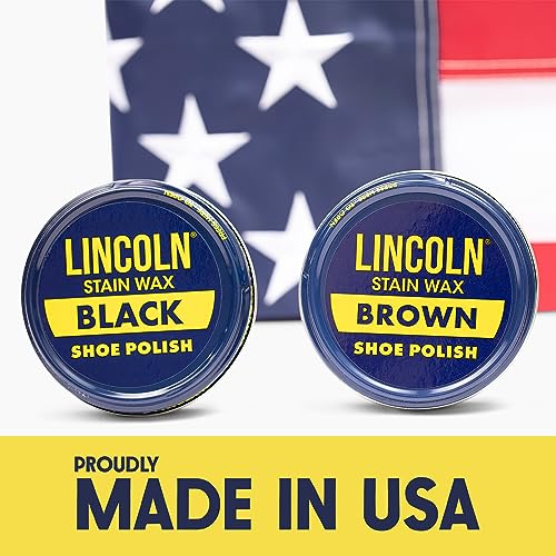 Lincoln Stain Wax Shoe Polish - 2-1/8 oz (Neutral) - Image 4