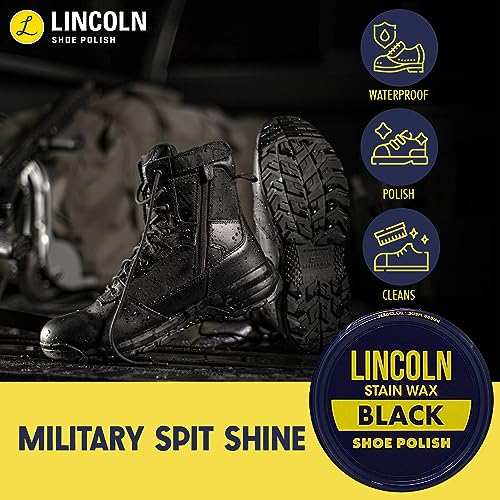 Lincoln Stain Wax Shoe Polish - 2-1/8 oz (Neutral) - Image 2