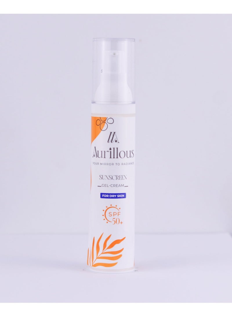 Aurillous Sunscreen SPF 50+ PA++++ For Normal & Dry Skin - Image 2