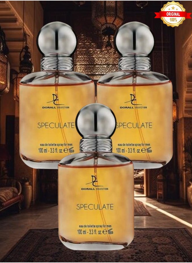 دورال كولكشن 3 قطع عطر سبيكيوليت للرجال 100 مل  - Image 1