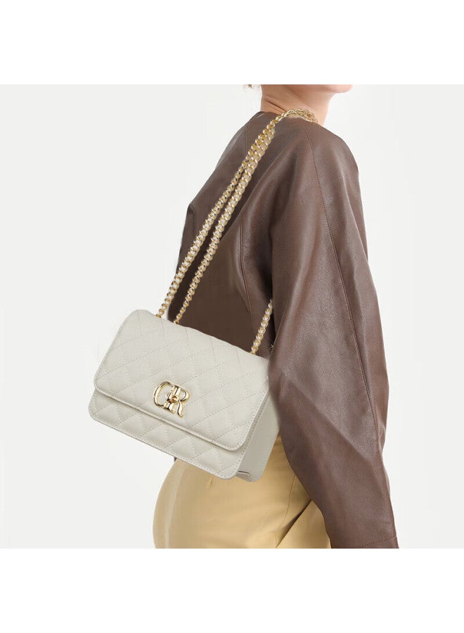 Crocodile Festival Small Chanel Style Quilted Leather Women's Bag Fashion Chain Shoulder Bag Versatile Crossbody Bag Birthday Gift - Image 3