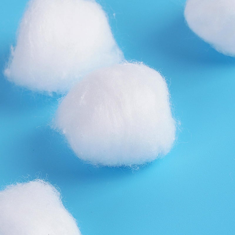 CGR Travel Cotton Swabs Set Portable, eack Pack with 100 Cotton Swabs, 12 Cotton Rounds, 12 Cotton Balls in Reusable Storage Box for Ear, Cosmetics, Makeup Remover, Nail Polish Remover(Pack of 3) - Image 2