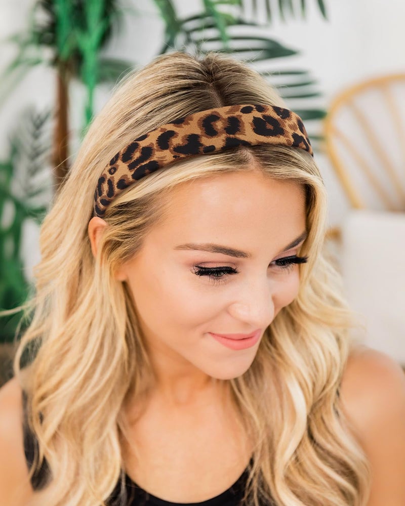 DiyJibb Headbands for Women - 1 Inches Wide Headbands - Solid Color Headband Fashion Hair Accessories- Trendy Women Girls Non Slip Fashion Hair Bands- Thick Elastic Hair Bands for Women's Hair 6PCS - Image 5