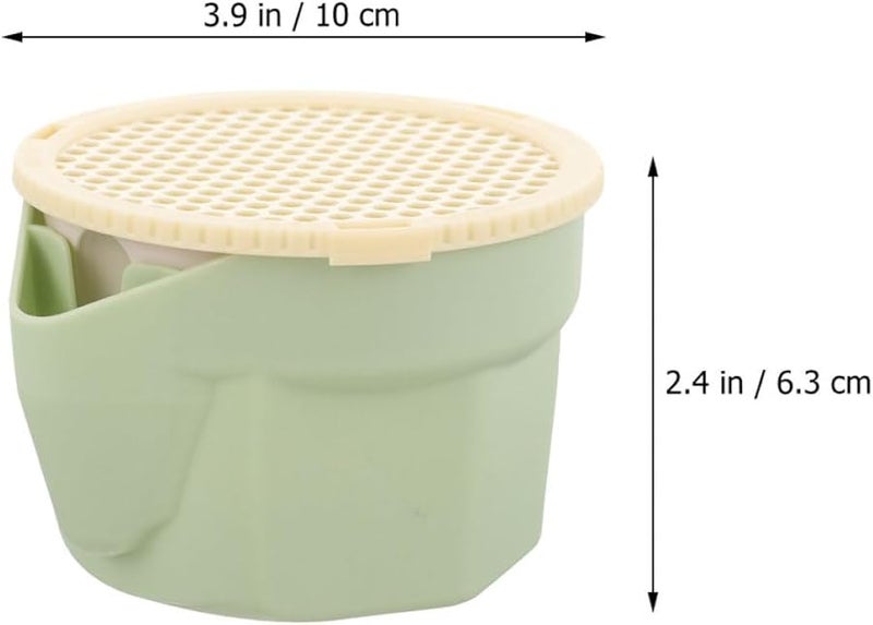 Totority Cat Grass Planter Cup Hydroponic Soilless Catnip Pot Green - Image 3