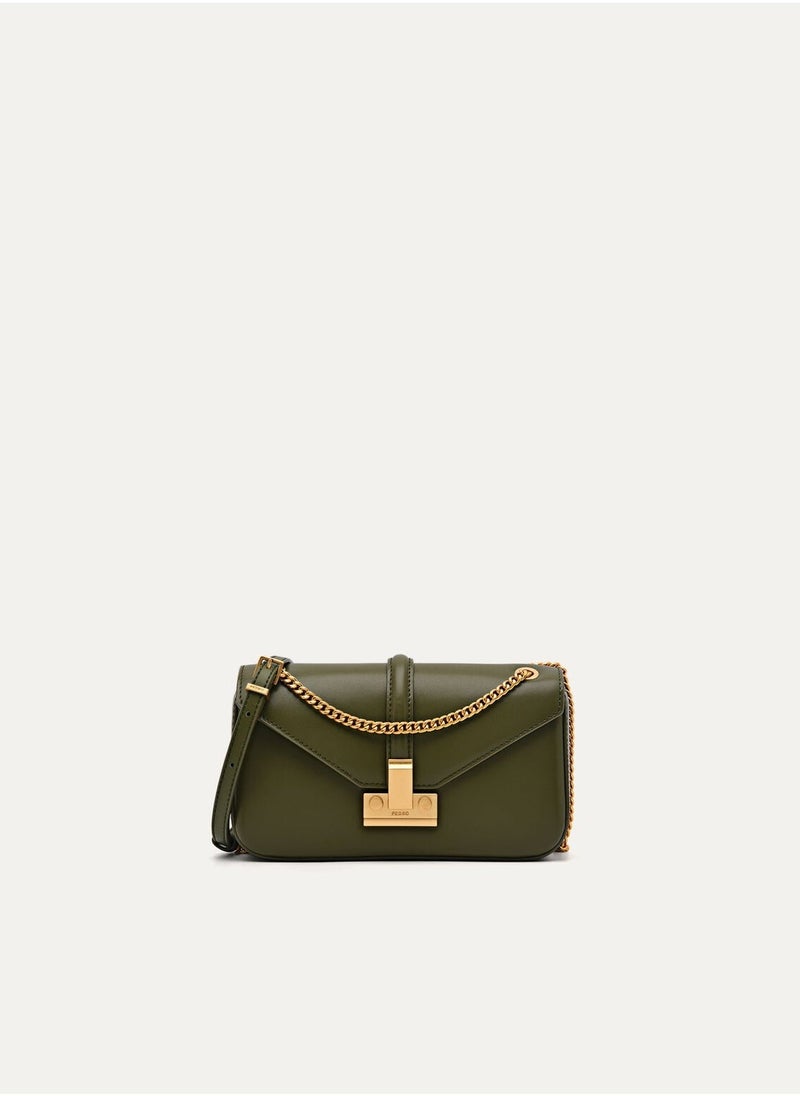 Pedro - Pedro Studio Francoise Leather Crossbody Shoulder Bag - Image 1