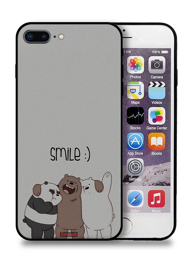 Tolwak Apple iPhone 7 Plus Protective Case Friends Smile - Image 1