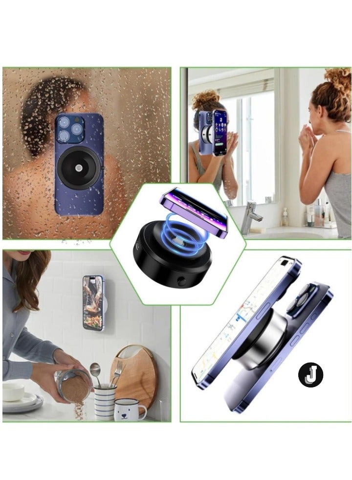 JAJEEK "NEW Magnetic Suction Phone Holder – Intelligent Car Mount with 360° Adjustable Magnetic Grip (Black)" - Image 4