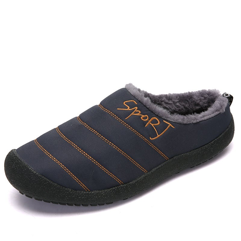 2025 Independent Station Export Travel Outdoor Sports Large Size Cotton Shoes Couple Cotton Slippers - Image 1