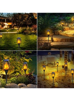 Generic Solar Flame Led Light With Sensor Activated - Waterproof Solar Garden Lights In-Ground Landscape Lighting for Pathway,Yard,Deck,Lawn,Patio,Walkway  - Image 3