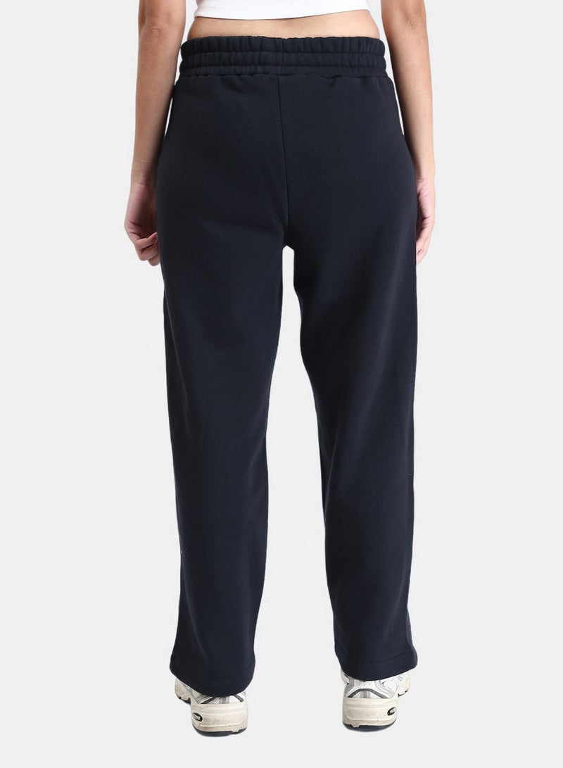 RAVIN Women Slip On Comfy Cotton Pants Black - Image 2