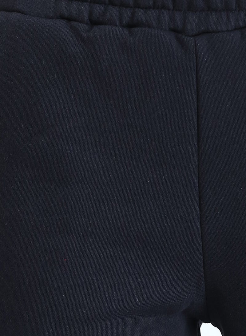RAVIN Women Slip On Comfy Cotton Pants Black - Image 3