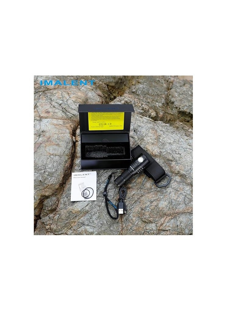 IMALENT MS03 EDC Flashlight 13000 Lumens, Uses Ceer XHP70.2nd LEDs Super Bright Led Rechargeable Flashlight, Suitable for Searching, Patrol and Fishing - Image 2