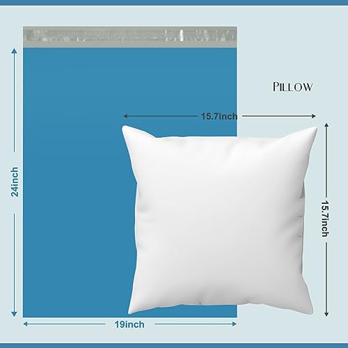 Metronic Large Poly Mailers 19x24 100Pcs Strong Adhensive Shipping Bags for Clothing Waterproof Mailers Bags for Small Business Shipping Envelopes Tearresistant Packing Bags in Dark Blue - Image 3