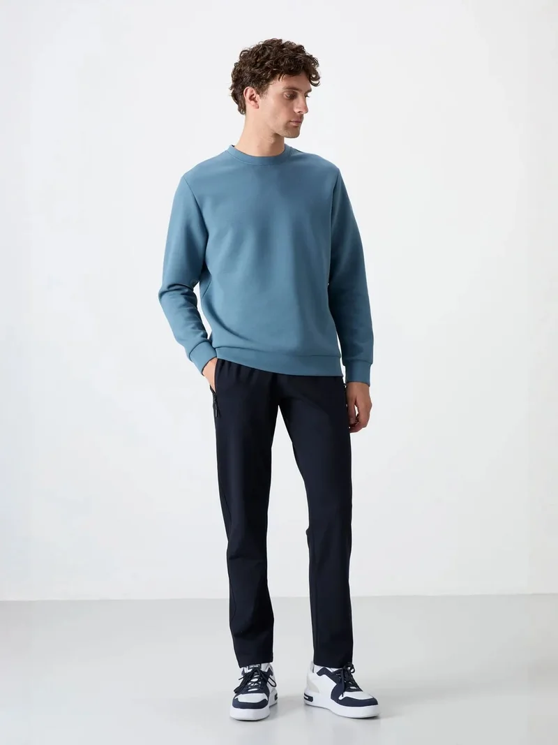 TOMMYLIFE TOMMY Men's Regular Fit Straight-Leg Sweatpants