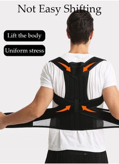 DUNISO Posture Corrector for Women and Men, Back Brace Fully Adjustable & Comfy, Muscle Memory Support Straightener, Providing Pain Relief from Neck, Shoulder, and Upper and Lower Back  - Image 5