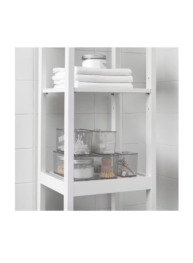 صندوق بغطاء ، طقم من 5 ، مدخن 24 × 20 × 10 سم  - Image 2
