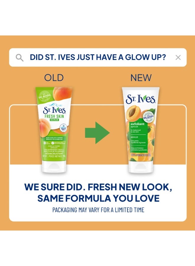 ST. Ives Apricot Face Scrub, Deep Exfoliant for Balanced to Oily Skin, 6oz / 170g - Image 5