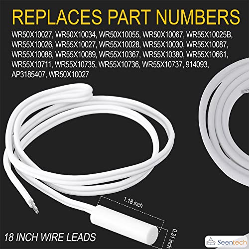 Seentech WR55X10025 Refrigerator Temperature Sensor by Seentech - Compatible with GE, Hotpoint Refrigerators & Freezers - Replaces AP3185407, 914093, AH304103, EA304103, PS304103 (Pack 1) - Image 4