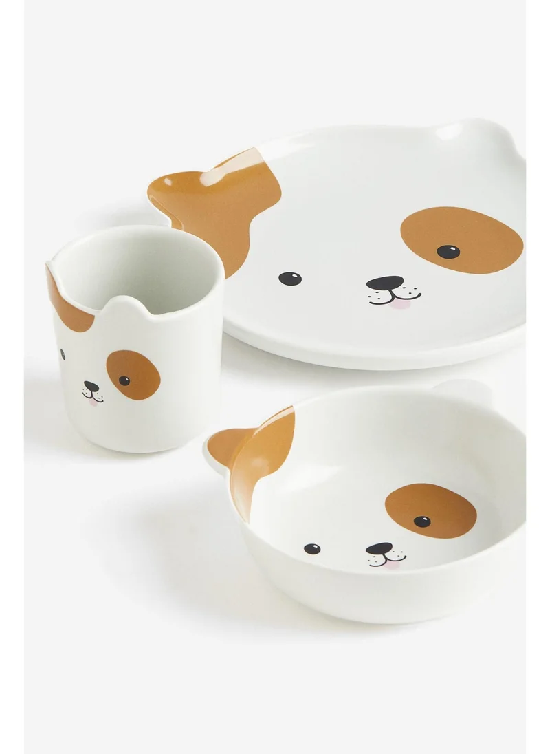 H&M Motif-detail porcelain plate