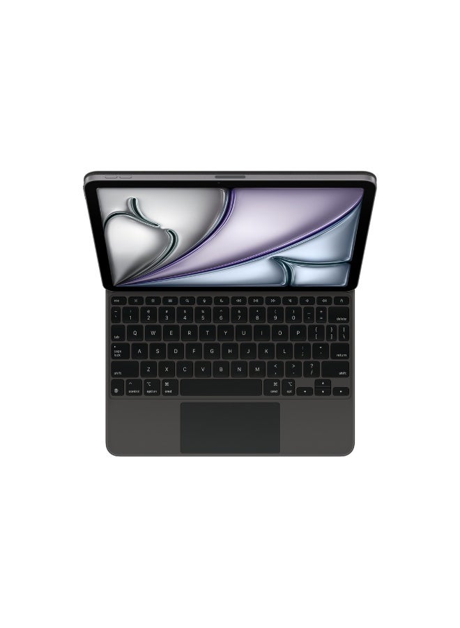 Apple Magic Keyboard for iPad Air 11-inch (M4, M3, and M2) and iPad Air (5th and 4th Generation) - US English - Black - Image 1