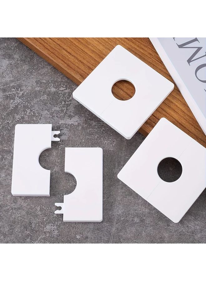 ABS High Hardness Hole Cover 86mm Outside 33mm Inside 2 Pack - Image 5