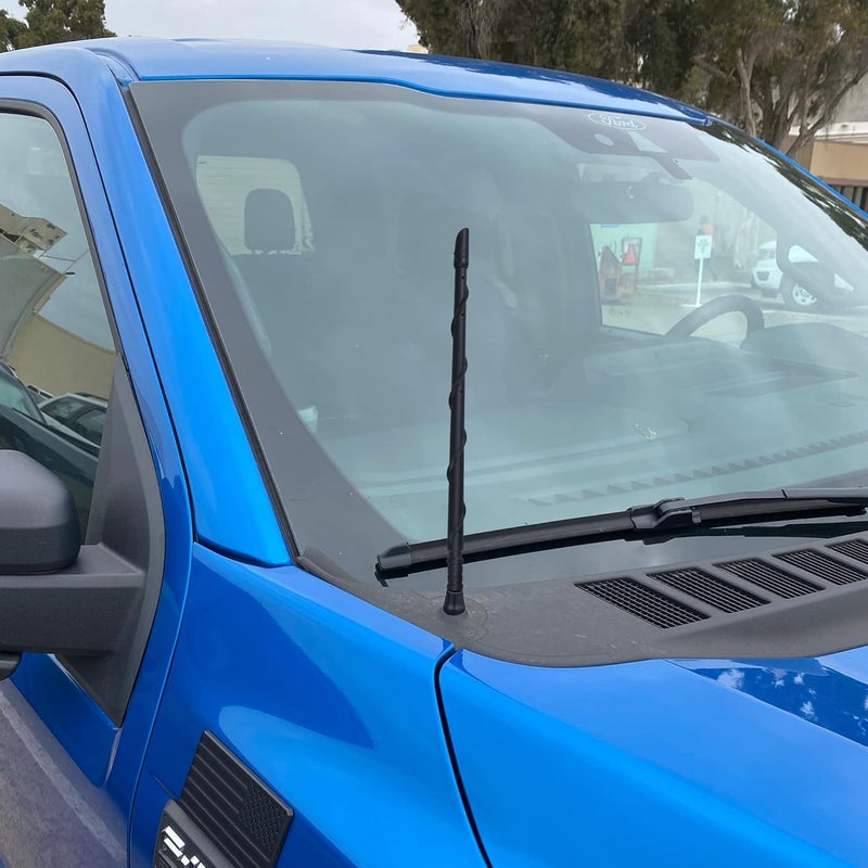 VOFONO 13 Inch Spiral Flex Rubber Antenna for Dodge Ram 1500, 2500, 3500 (2009-2024) - Image 2