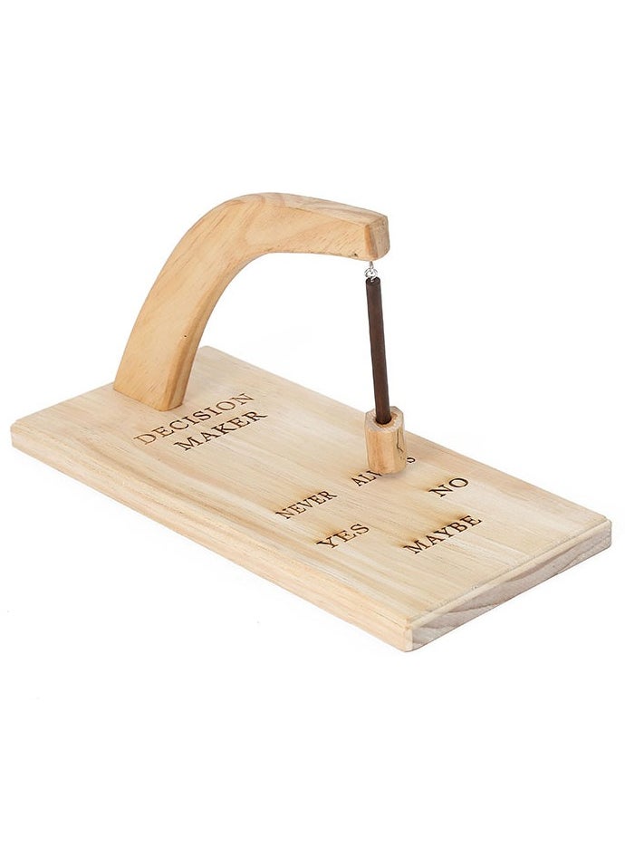 Generic - Tk hot sale board game, Decision Maker, Standard Swing the Pendulum and Find the Answer to Your Question, Wooden Creative Oscillating Magnetic Selector, Choose the Best Gift for Difficulty Disorder - Image 1