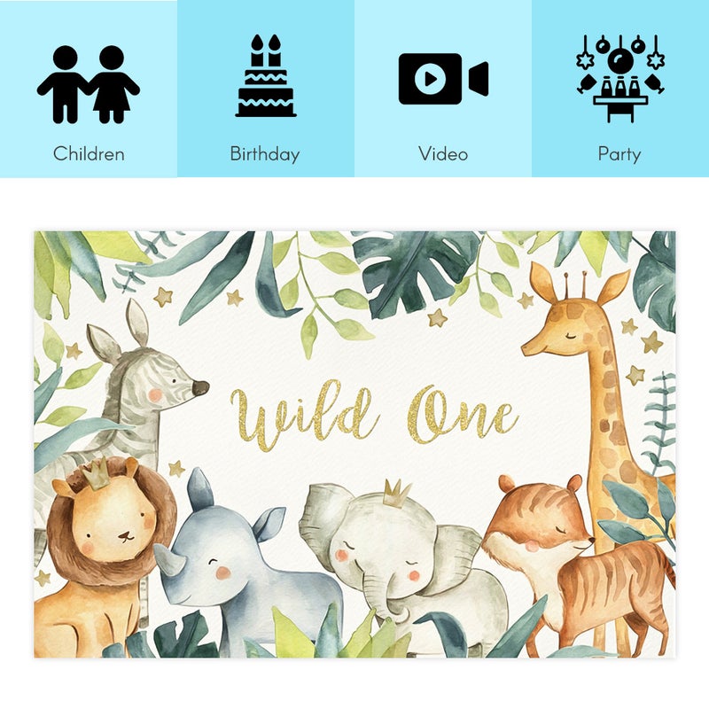 Photography Background 7ft X 5ft Multicolor High-quality Polyester Fiber - Seamless Non-reflective Foldable Backdrop Cloth for Kid Birthday Photography Indoor Outdoor Live Streaming - Image 4