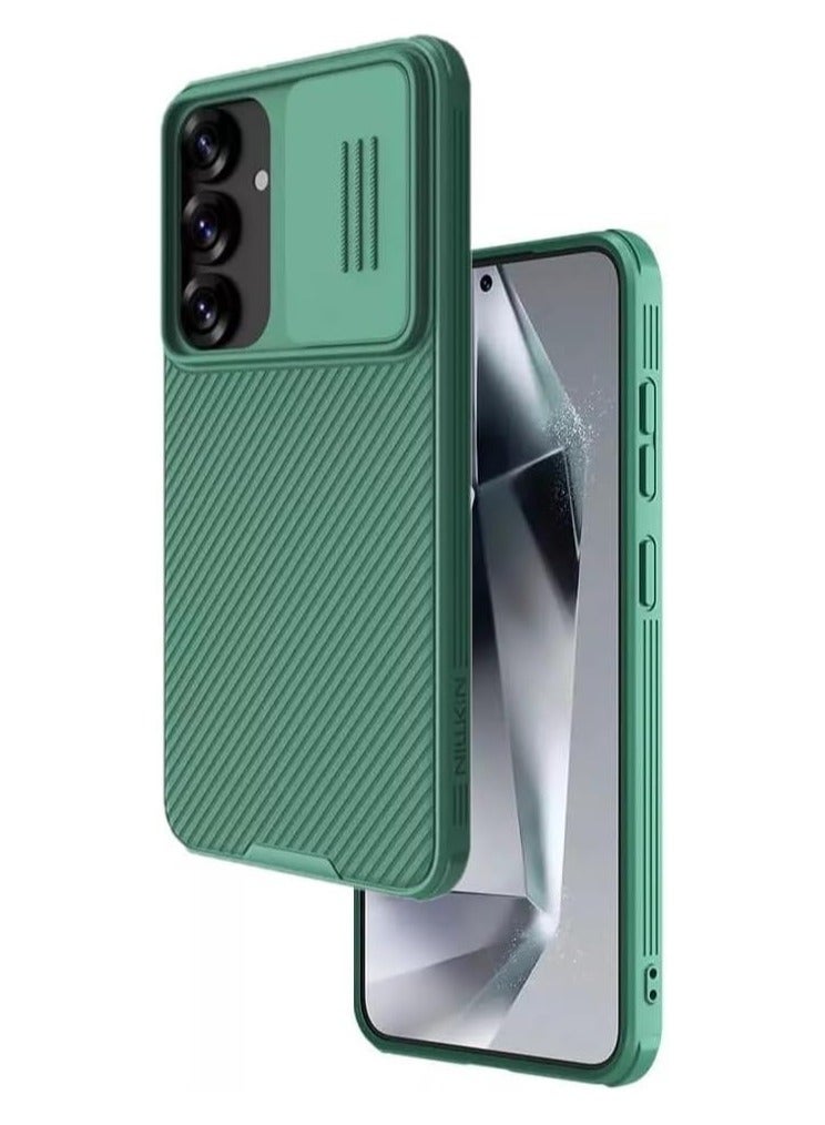 Nillkin Case for Samsung Galaxy S25 Case nillkin CamShield case Protective Cover with Camera Protector Hard PC Ultra Thin Anti-Scratch Phone Case For Samsung Galaxy S25 Green