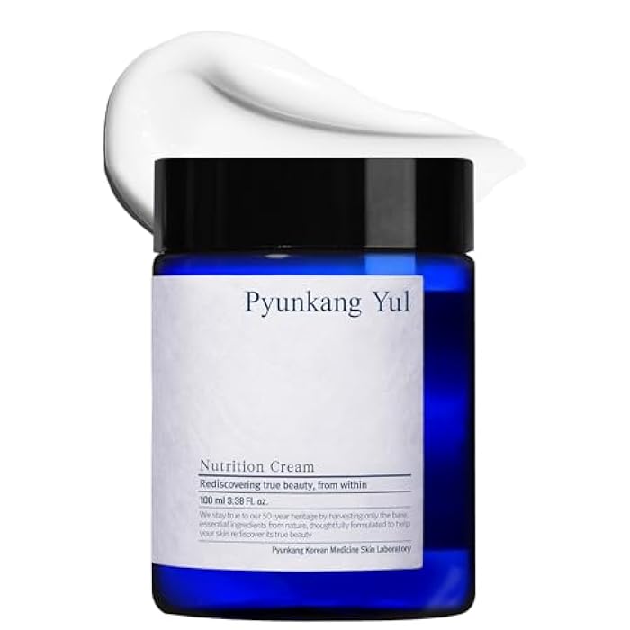 PYUNKANG YUL Nutrition Cream - Korean Skin Care Face Cream - Facial Moisturizer for Dry and Combination Skin Types - Healthy Natural Ingredients Shea Butter, Macadamia Deeply Moisturize Skin 3.4 Fl oz - Image 1