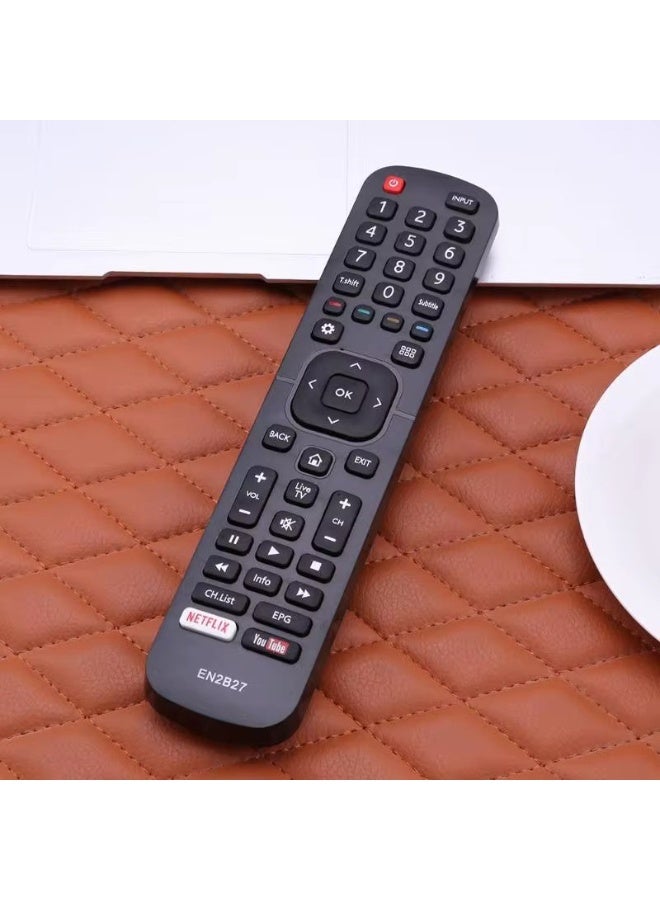 هايسنس ريموت بديل Hisense EN2B27 الذكي • ريموت شامل مع أزرار Netflix و Prime Video و YouTube و Google Play • متوافق مع سلسلة EN2A27/EN2C27/EN2D27 • أسود - Image 3