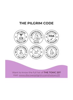 PILGRIM Pilgrim Spanish Squalane Lip Scrub (Blueberry) for Women & Men for Smooth Lips | Lip Scrub for Dark Lips | Lip Scrub with Sugar & Shea Butter for gentle exfoliation, hydrated, smooth & soft lips| 8 gm  - Image 5