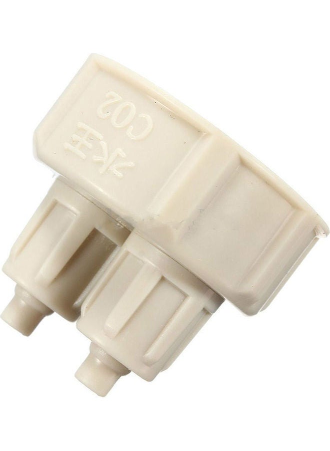 NIBEMINENT Simple Aquarium Bottle Cap For Live Plants CO2 Diffuser Air Generator System DIY Tool White 3.5x3.5x3.5cm  - Image 3
