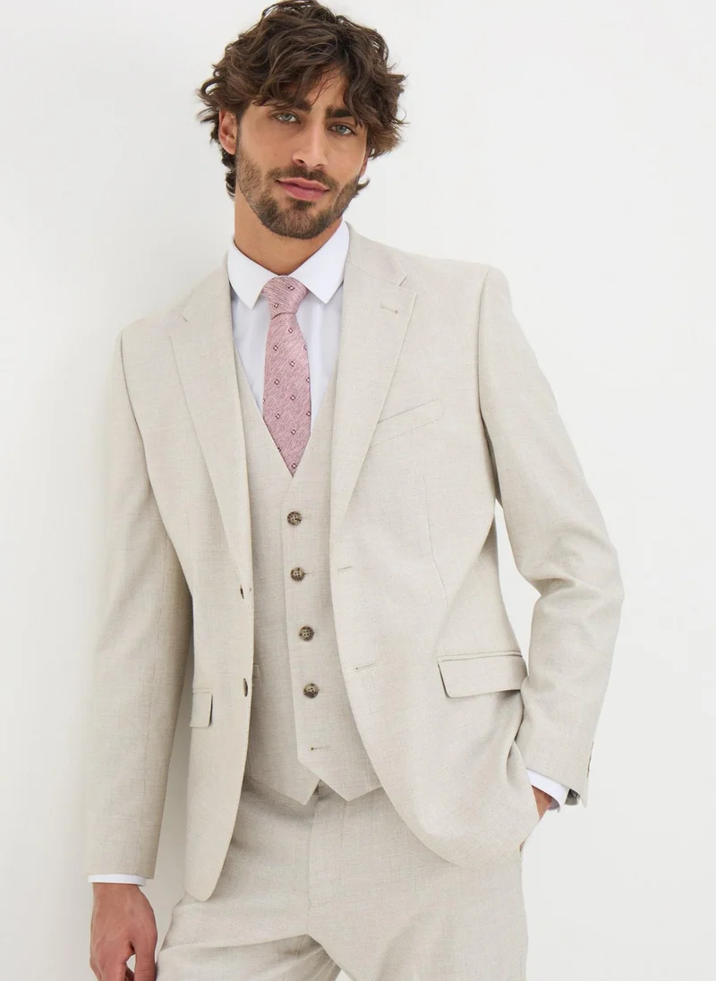 Matalan Taylor & Wright Monaco Stone Slim Fit Jacket