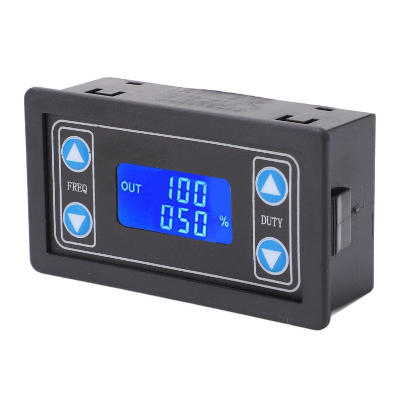 PWM Signal Generator 1Hz-150kHz LCD Display - Auto-Saving Lockable Pulse Generator for MCU Motor Driver Experimental Development - Image 1