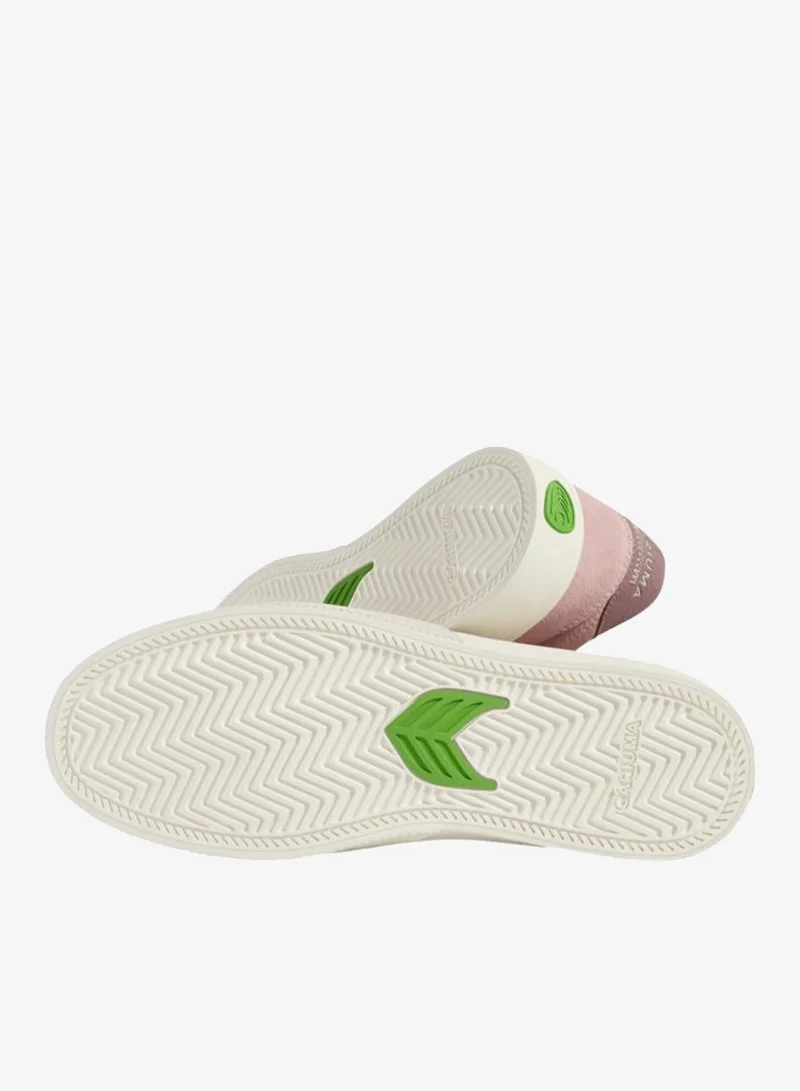 Cariuma  NAIOCA Rose Suede Twilight Mauve Logo Sneaker  | Best Price UAE