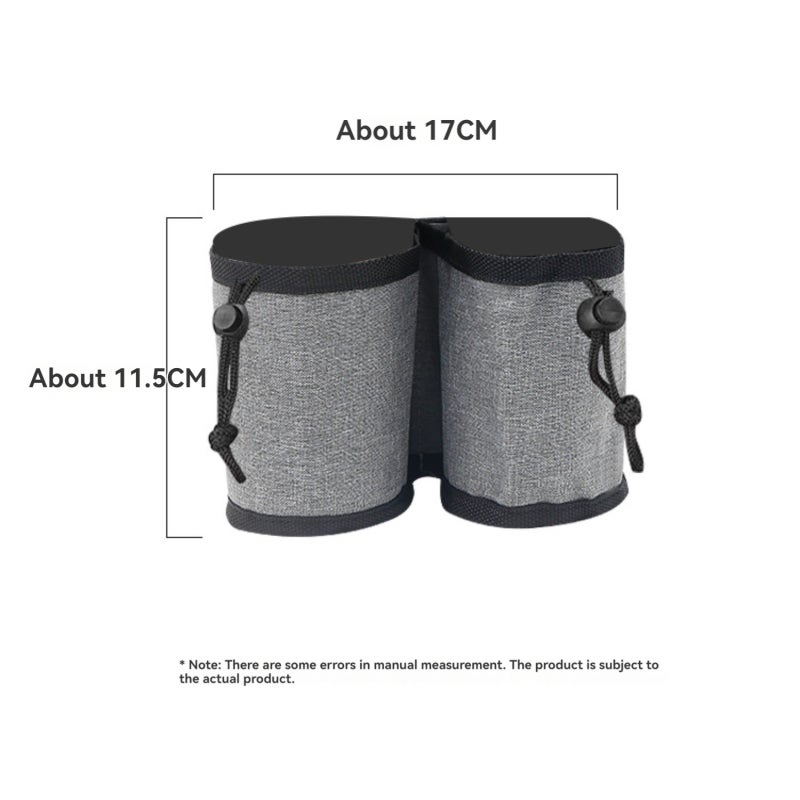 Luggage Travel Drink Bag With 2 Beverage Straps Portable Hands-Free Design - Durable Machine Washable Drink Carrier for Flight Attendants - Image 2