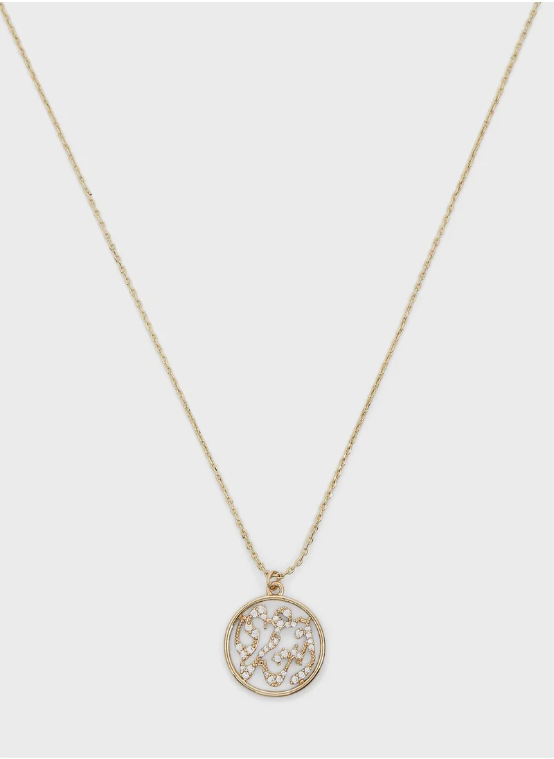 Khizana My Eternity-Cz Pendant Necklace