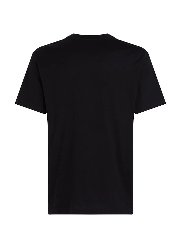 كالفن كلاين جينز Logo Print Crew Neck T-Shirt