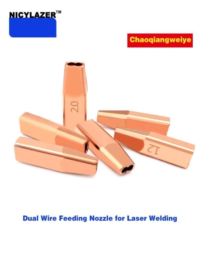 Laser Welding Wire Feeder, Dual-Wire Guide with 1.2mm Copper Nozzle - Image 3
