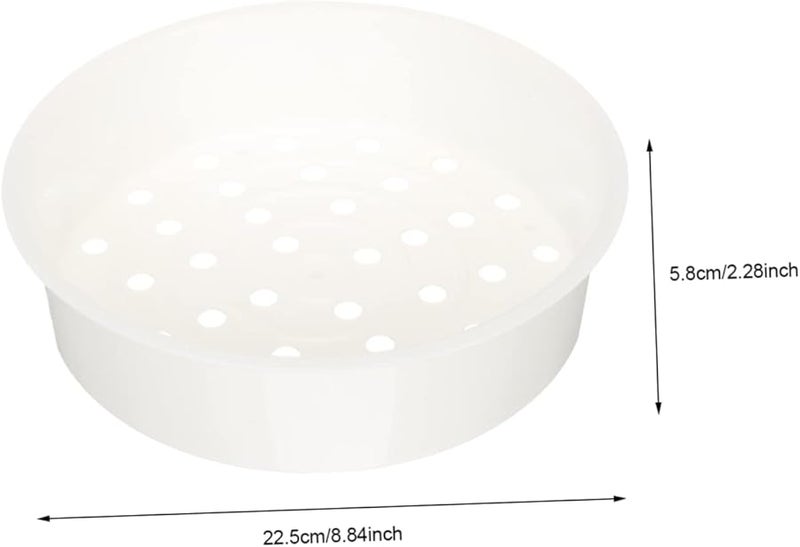 Unomor 4 قطع مجموعة قدر البخار البلاستيكي للخضار والطعام سهل الاستخدام والتنظيف - Image 4