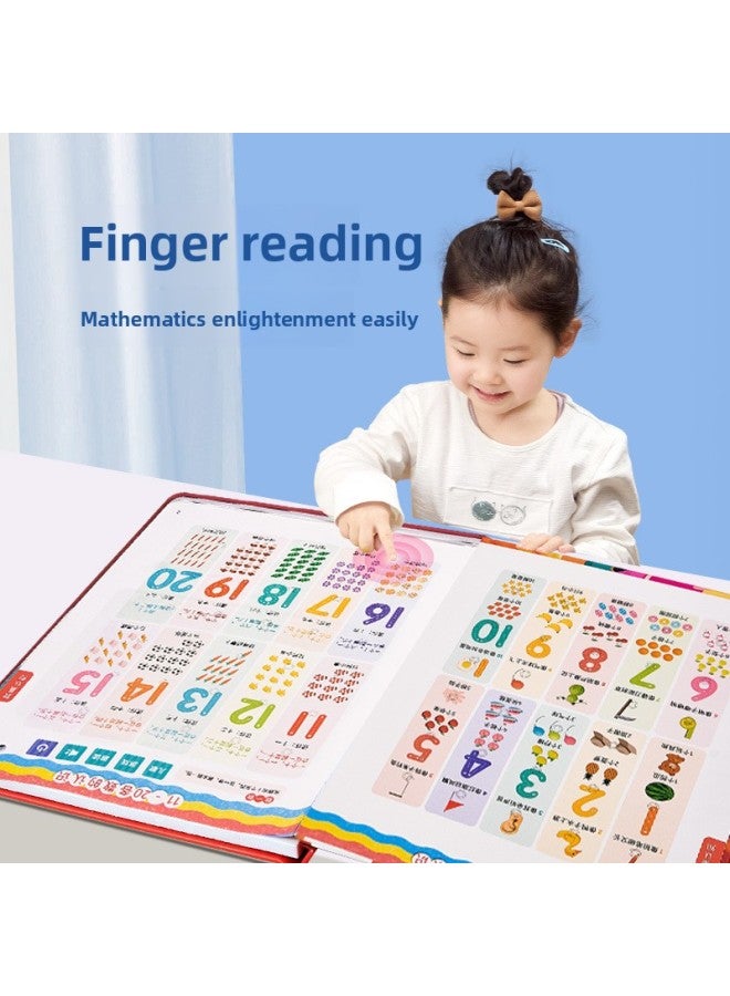 Loquat Kindergarten Mathematics Enlightenment Point Reading Number Card 1 To 100 Wall Chart Addition And Subtraction Table Learning Artifact-Color:【rechargeable Model】 Preschool Mathematics Enlightenment + - Image 2