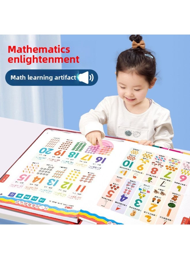 Loquat Kindergarten Mathematics Enlightenment Point Reading Number Card 1 To 100 Wall Chart Addition And Subtraction Table Learning Artifact-Color:【rechargeable Model】 Preschool Mathematics Enlightenment + - Image 1