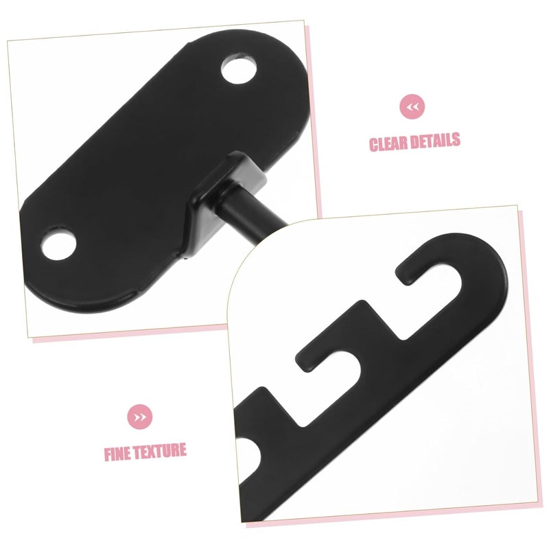 Adjustable Window Latch Security Hook for Sliding Doors Prevents Accidental Opening - Image 5