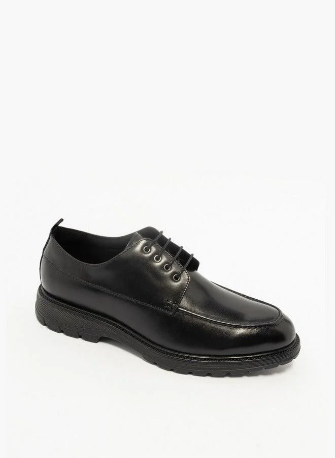 Le Confort Solid Lace-Up Derby Shoes
