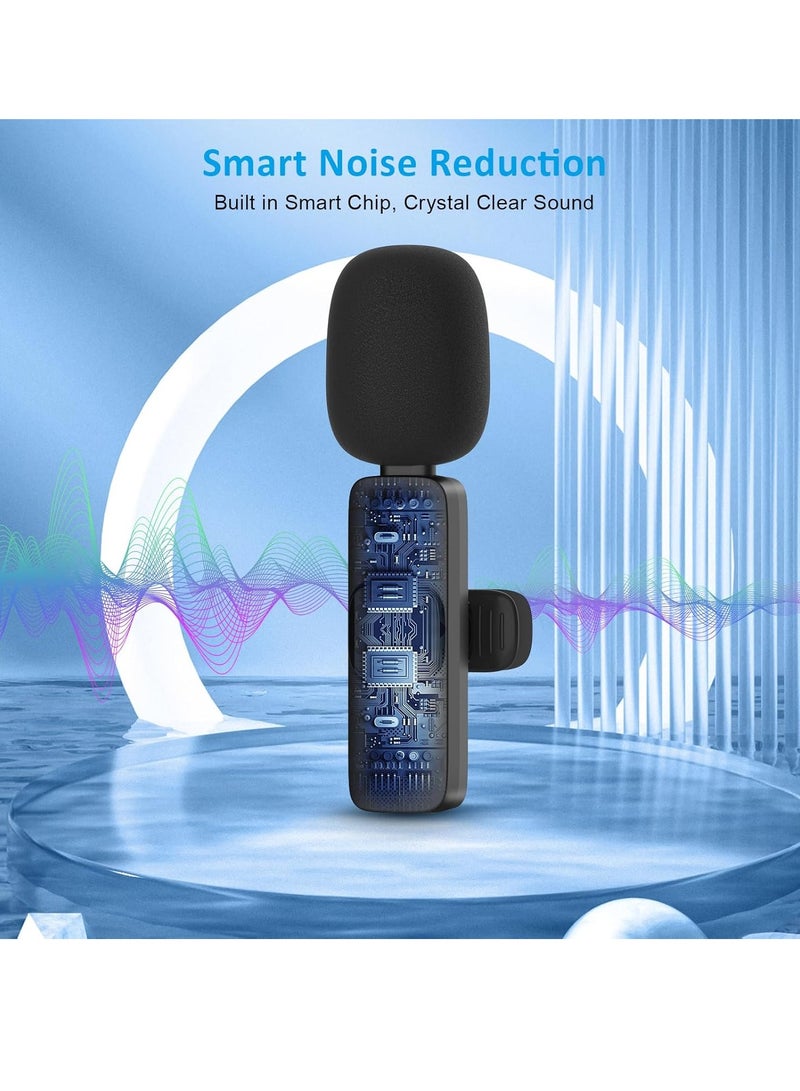 ELTRAZONE Bluetooth Mini Microphone for iPhone, iPad – Wireless Lavalier Lapel Mic with Noise Reduction, Clip-on Shirt Mic for Tiktok, YouTube, Interviews, Podcasts, Vlogs – Portable Audio Recording for Content Creators - Image 3