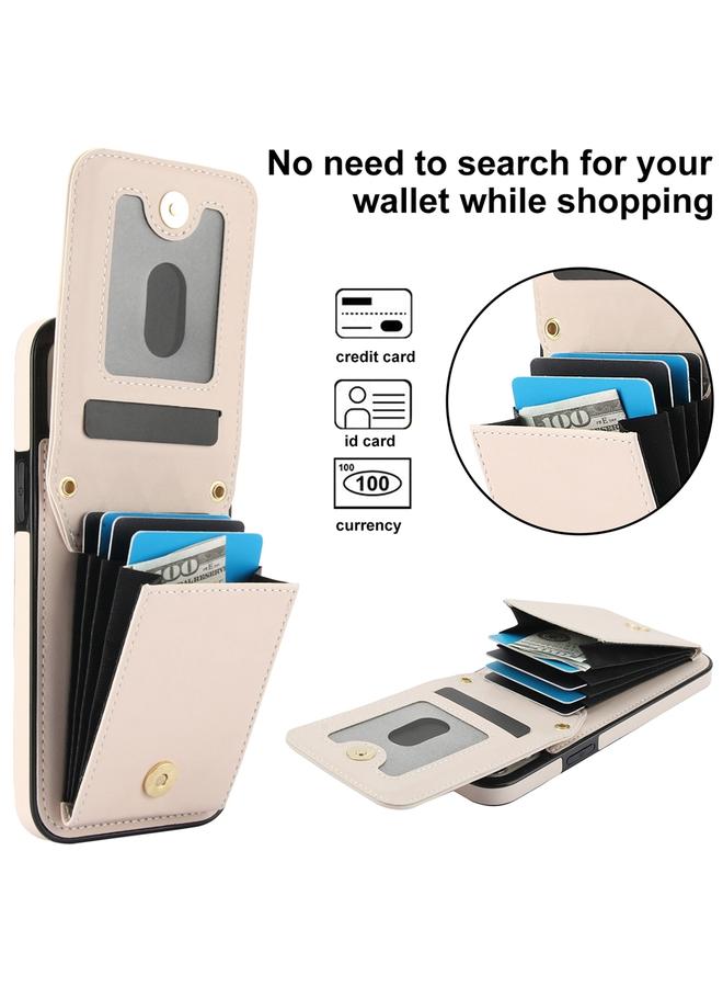 اس-توب حافظة هاتف iPhone 14 YM015 حقيبة بطاقات معينة الشكل مزودة بخاصية تحديد الترددات الراديوية - Image 4