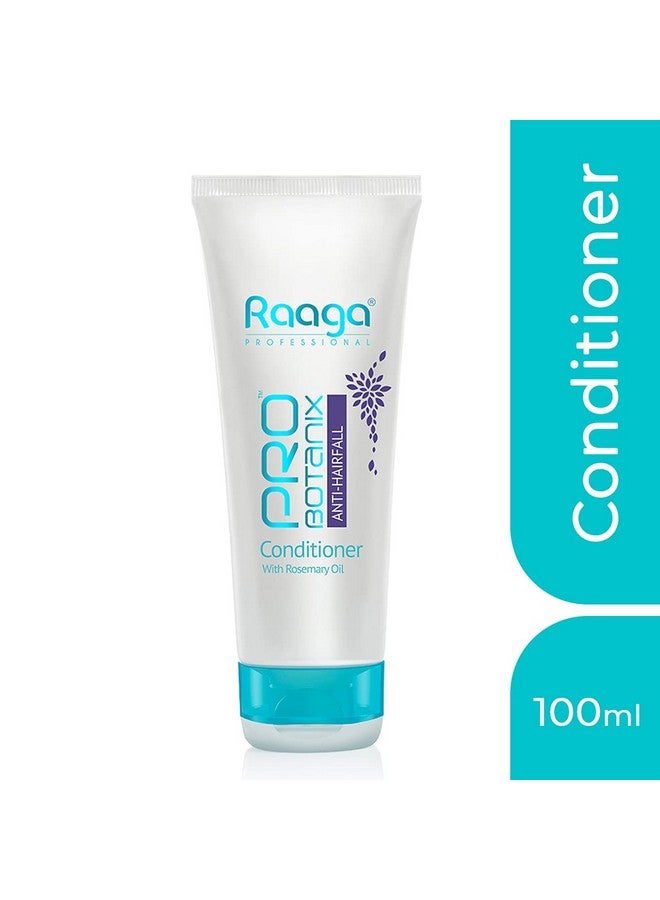 RAAGA PROFESSIONAL Pro Botanix Anti-Hair Fall Conditioner, With Rosemary Oil, Prevents Hair Breakage, Imparts Hair Growth, For Men And Women, 100 Ml - Image 3