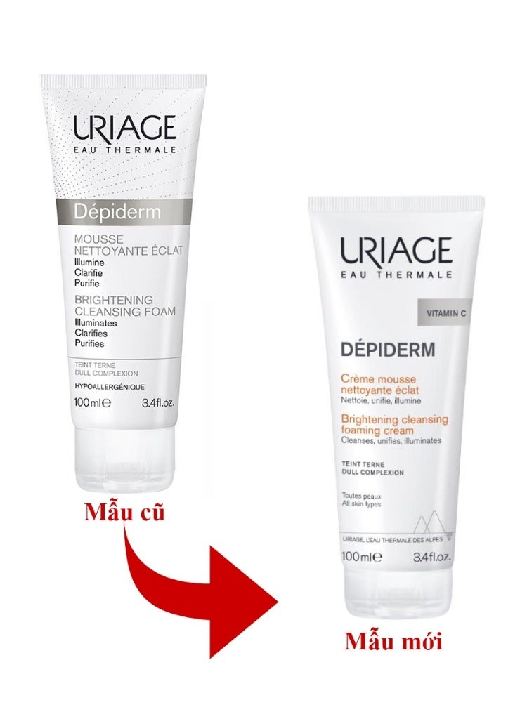 Depiderm Radiance Creamy Foam Cleanser 100ml