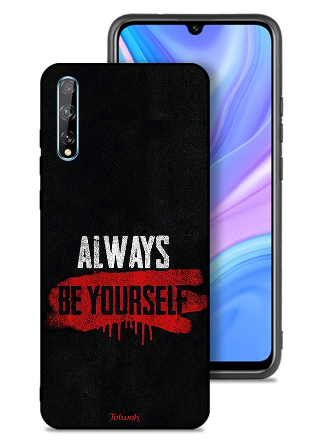 Tolwak - Huawei P Smart S Protective Case Cover Always Be Yourself - Image 1